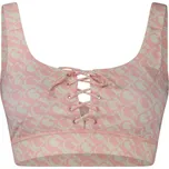 Růžový top GUESS JEANS