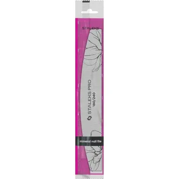 STALEKS pilník na nehty minerální půlměsíc loďka 180 240 10 kusů