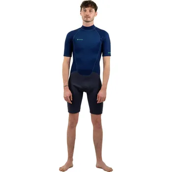 Vodní sport HANA OUTDOORS Pánský neopren shorty 3-2mm M KAŠTANOVÁ|MODRÁ|ŠEDÁ