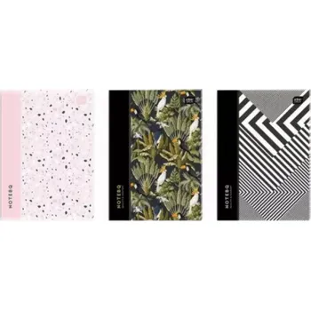 Sešit Sešit A4 s mřížkou Interdruk, 96 listů