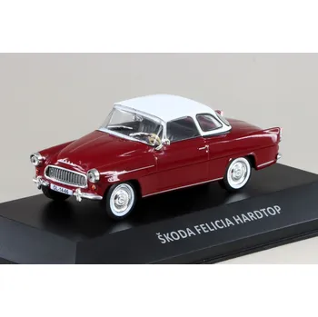 autíčko DeAgostini Škoda Felicia Hardtop 1962 Model Bílá