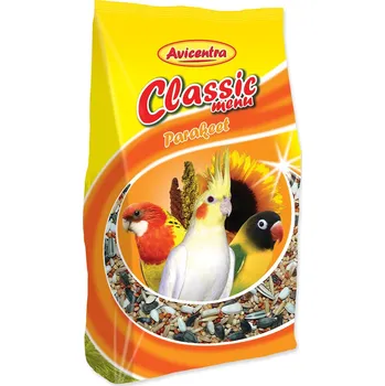 Pro ptáka Krmivo Avicentra Classic malý papoušek 500g-KARTON