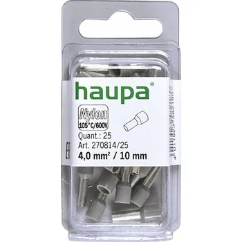 elektrický kabel Kabelová koncovka Haupa 25 Ks, 4.0 mm²/10 mm