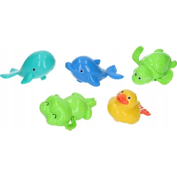 Hračka pro nejmenší Playgo Natahovací Vodní Zvířátka 10 cm - Koupelní Hračka pro Nejmenší, Bez