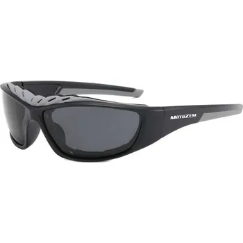 Motocyklové brýle Sluneční brýle pro otevřené helmy MotoZem Forma černé