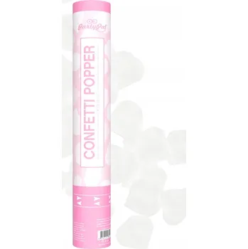 Konfeta Konfety PartyPal 512165 bílé okvětní lístky růží 40 cm