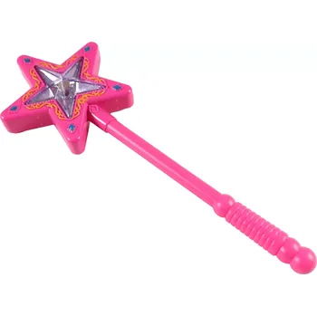 Karnevalový doplněk Kouzelná princeznovská hůlka se světlem a zvukem