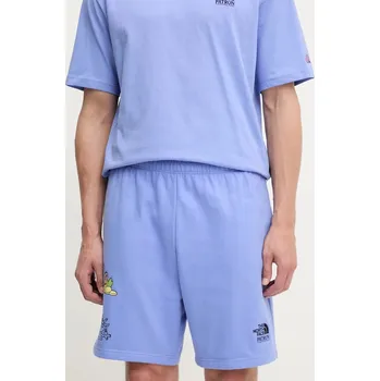 Pánská móda Bavlněné šortky The North Face Mountain Cleanup NF0A8C2X0YI1 fialová 48X, vel. S