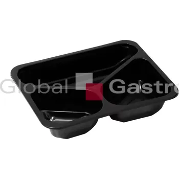 Jednorázové nádobí Miska černá 227×178×50 mm | Obal 5510096