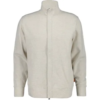 Pánská mikina MIKINA GANT LIGHT SACKER RIB FZ SEED MELANGE