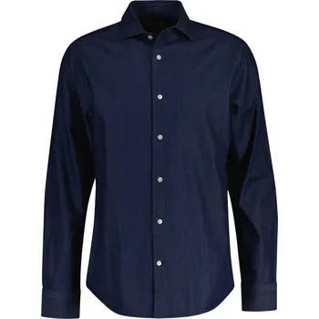 KOŠILE GANT REG INDIGO TWILL SHIRT DARK INDIGO