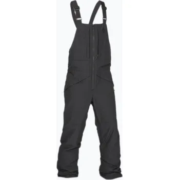 Snowboardové kalhoty Dětské snowboardové kalhoty Volcom Barkley Ins Bib Overall black