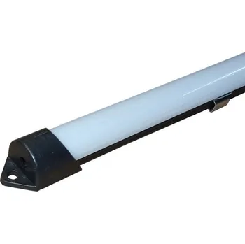 LED páska Hliníková lišta, Alu profil MS-506-3HB pro LED pásek 8-10mm,1m,černá