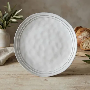 Talíř Kameninový talíř LAURA ASHLEY ARTISAN WHITE 23 cm