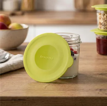 TESCOMA 4FOOD silikonové víčko na jogurty a konzervy
