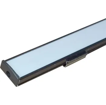 LED páska Hliníková lišta, Alu profil MS-509 pro LED pásek 8-10mm,délka 2m,černá