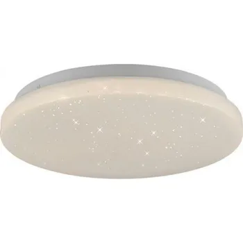 JUST LIGHT LED stropní svítidlo průměr 26cm bílé hvězdné nebe nadčasový design teplá bílá 3000K LD 14275-16