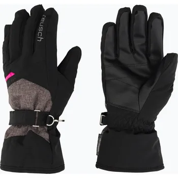 Rukavice Dámské lyžařské rukavice Reusch Helena R-Tex Xt black/black melange/pink glo