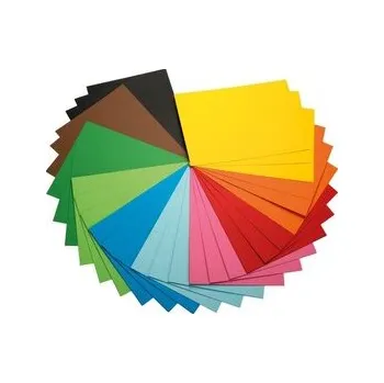 Set školních potřeb Karton kolorowy 170g A4/50K 10 kolorów HAPPY COLOR