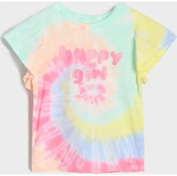 Dívčí oblečení Sinsay - Tričko s krátkým rukávem - vícebarevná - 8791E-MLC - 8791E-MLC-98