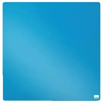 Magnetická popisovatelná tabule Nobo - 36 x 36 cm, modrá