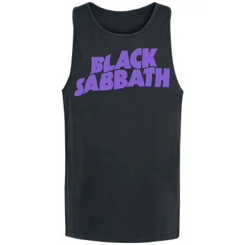 Tílko z Black Sabbath - Logo - Muži - černá