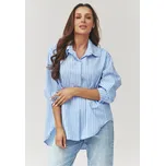 Košile s dlouhým rukávem model 223361 Makadamia