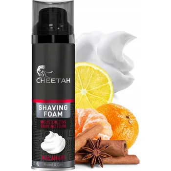 Cheetah Men Pěna na holení pro muže Hydratační Kalahari 250 ml