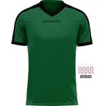 GIVOVA Sportovní tričko GIVOVA Revolution XL ZELENÁ|ČERNÁ