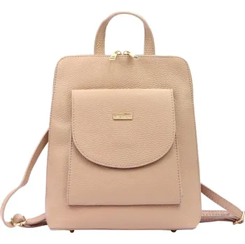 Městský batoh Dámský batoh MiaMore 01-010 DOLLARO pudrová růžová + doprava zdarma