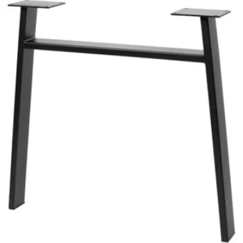 Stolová podnož Stolová podnož INDUSTRIA - H, šířka 820mm, mat. černá