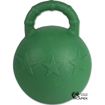 Věšák na sedlo a uzdečku Míč pro koně Waldhausen -FUN- - Máta