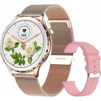 Hodinky Chytré Hodinky Rubicon RNCF02 zlaté barvy