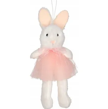 Velikonoční dekorace Velikonoční závěs z látky - zajíc