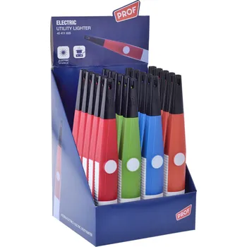 Zapalovač zapalovač PROF 23,5cm piezoel. mix barev