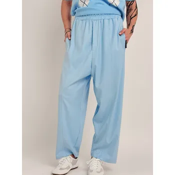 Dámské kalhoty Miss City Official Světle modré kalhoty TYPICAL Modrá, UNI S-XL