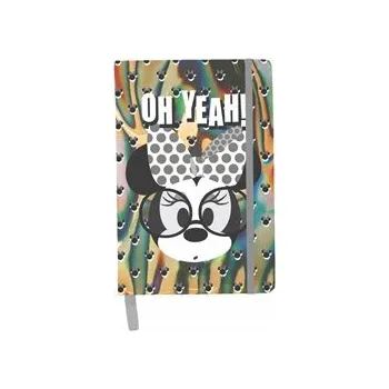 Zápisník NOTES HOLOGRAFICKÝ A5 DENÍK SEŠIT LESKLÝ ZÁPISNÍK UNIVERZÁLNÍ