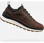 Tmavě hnědé pánské tenisky Geox Spherica Actif X2 - Pánské