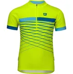 Dětský cyklistický dres Etape LUCKY 152/158 Reflexní neon, Modrá, Tmavě modrá