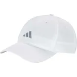 Unisex sportovní kšiltovka adidas RUN ESSENTIALS CAP CC OSFM Bílá, Stříbrná