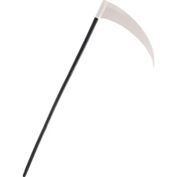 Karnevalový doplněk Funny Fashion Kosa bílá 90 cm