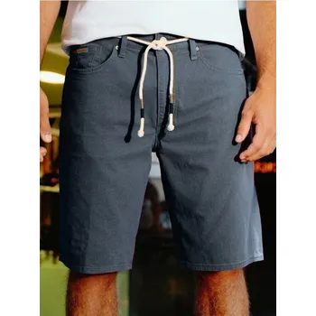 Pánské kraťasy Sinsay - Džínové kraťasy - indigo - 7962Y-57X - 7962Y-57X-28