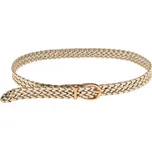 Proplétaný pásek zlatý 110 cm