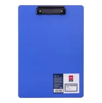 Dětské zboží Deska z klipem A4 PP niebieska DELI