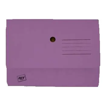 Papírová odkládací kapsa na dokumenty A4 - fialová, 1 ks
