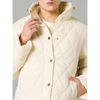 Dámský kabát Sinsay - Prošívaná bunda - krémová - 335HC-01X - 335HC-01X-XL