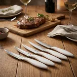 TESCOMA Presto Steel 12 cm 6 ks - steakové nože z nerezové oceli
