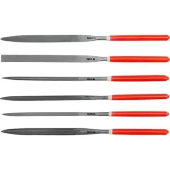 Yato - Sada pilníků jehlových 4 x 160mm 6ks