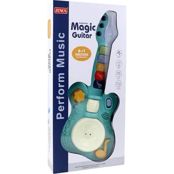 Hudební nástroj pro děti Aga4Kids Dětská interaktivní kytara Modrá