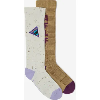 Pánské ponožky DECATHLON Ponožky Vertigo 76 35/38 BÉŽOVÁ|BÍLÁ|KAŠTANOVÁ